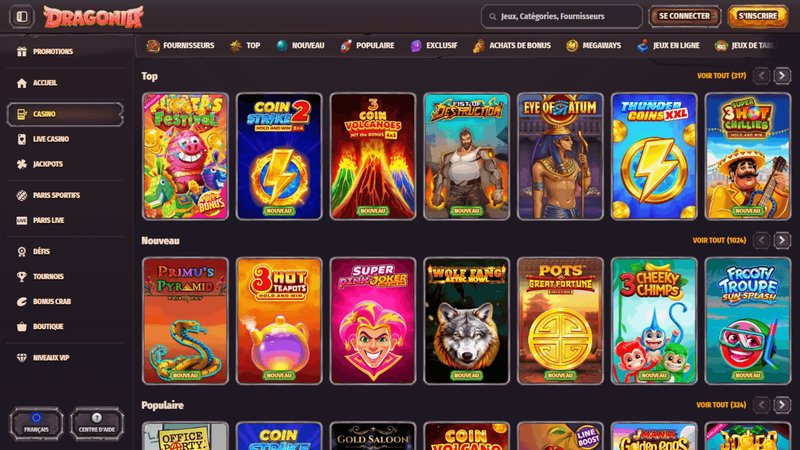 Dragonia casino login - Découvrez les Joies du Casino En Ligne Dragonia en France
